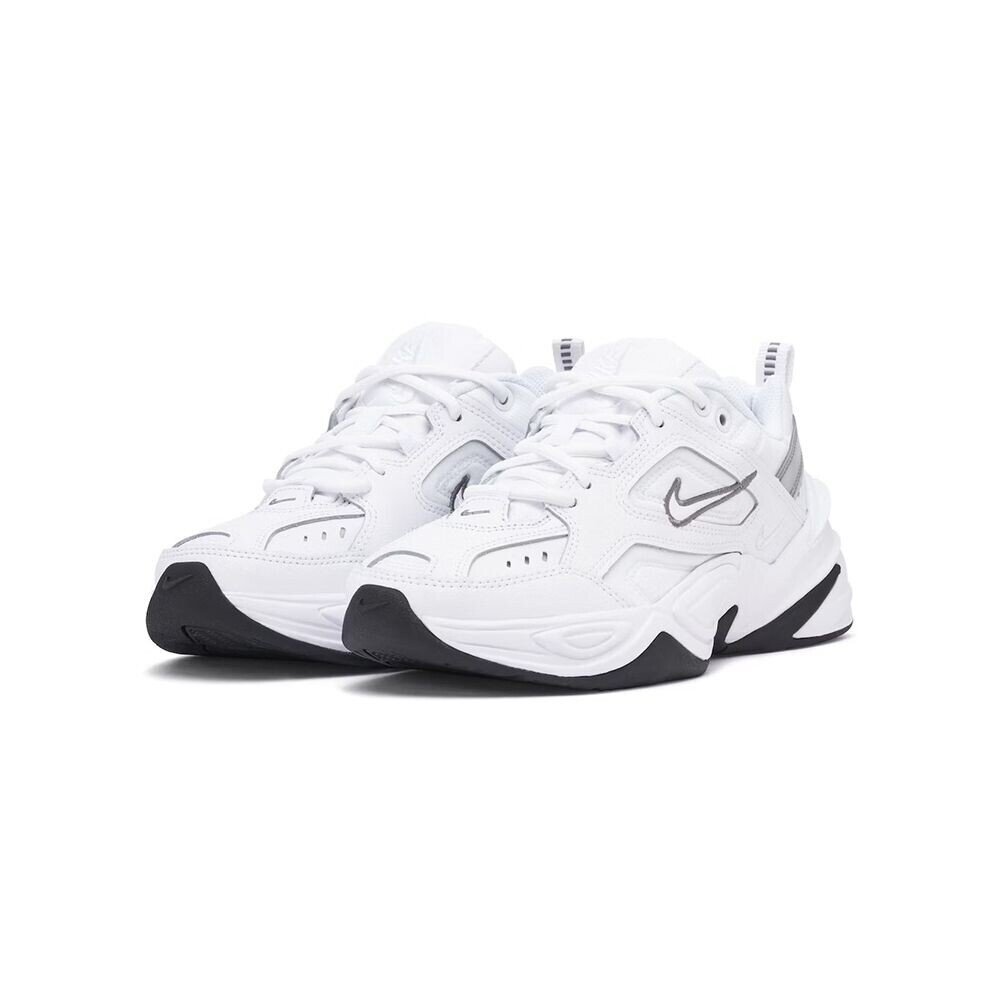19687031022-W Nike M2K Tekno 復古白銀 女鞋 休閒鞋 老爹鞋 BQ3378-100