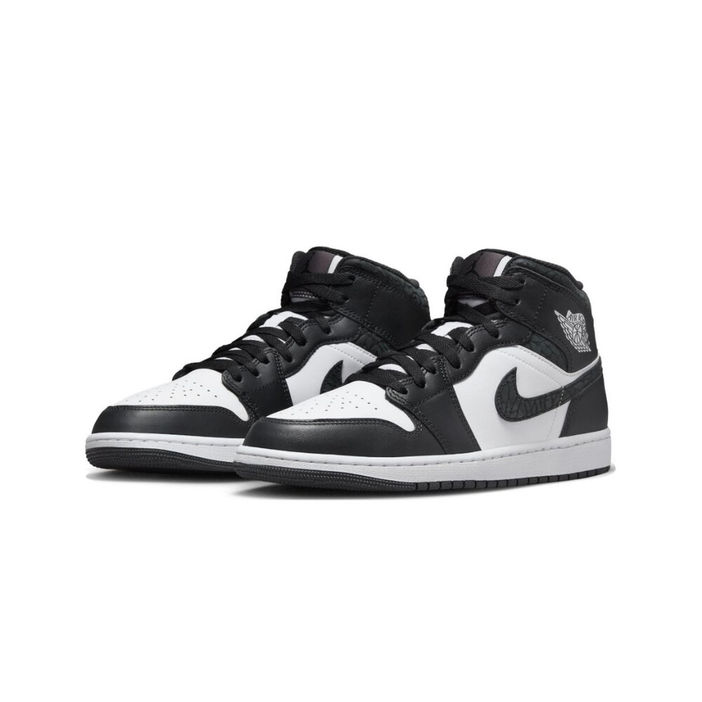 19693585603-Air Jordan1 Mid SE Panda Elephant熊貓象FB9911-001