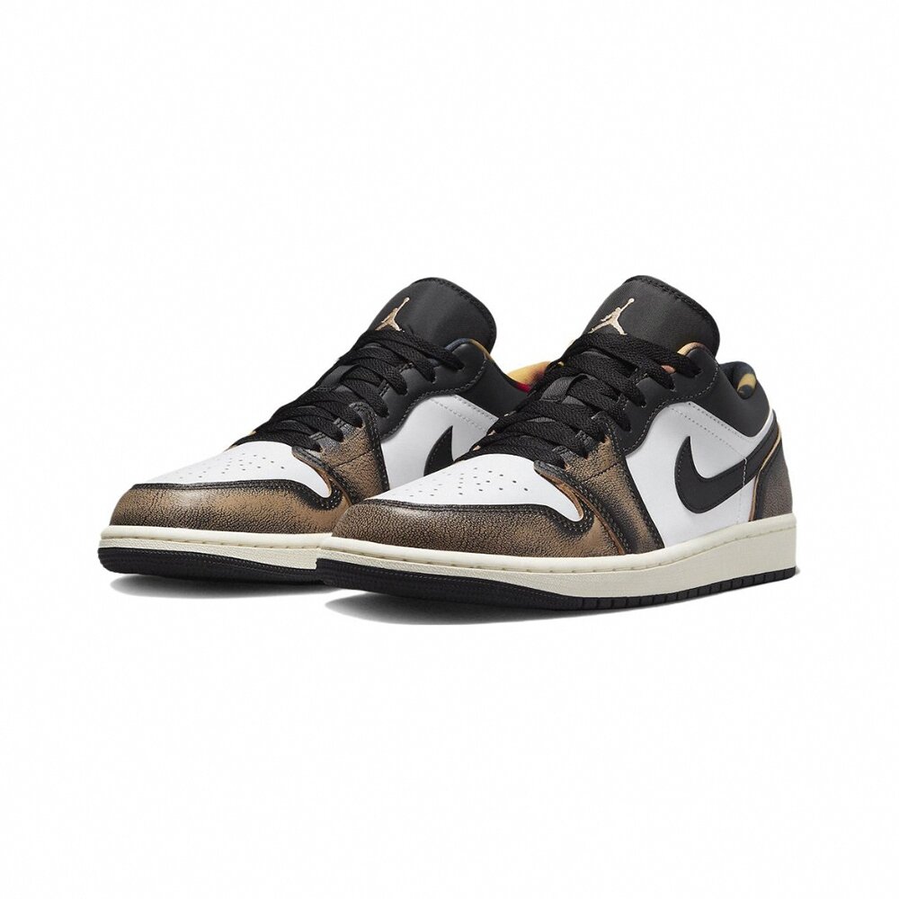 19757436677-Air Jordan 1 Low Wear Away Yellow 古銅DQ8422-001
