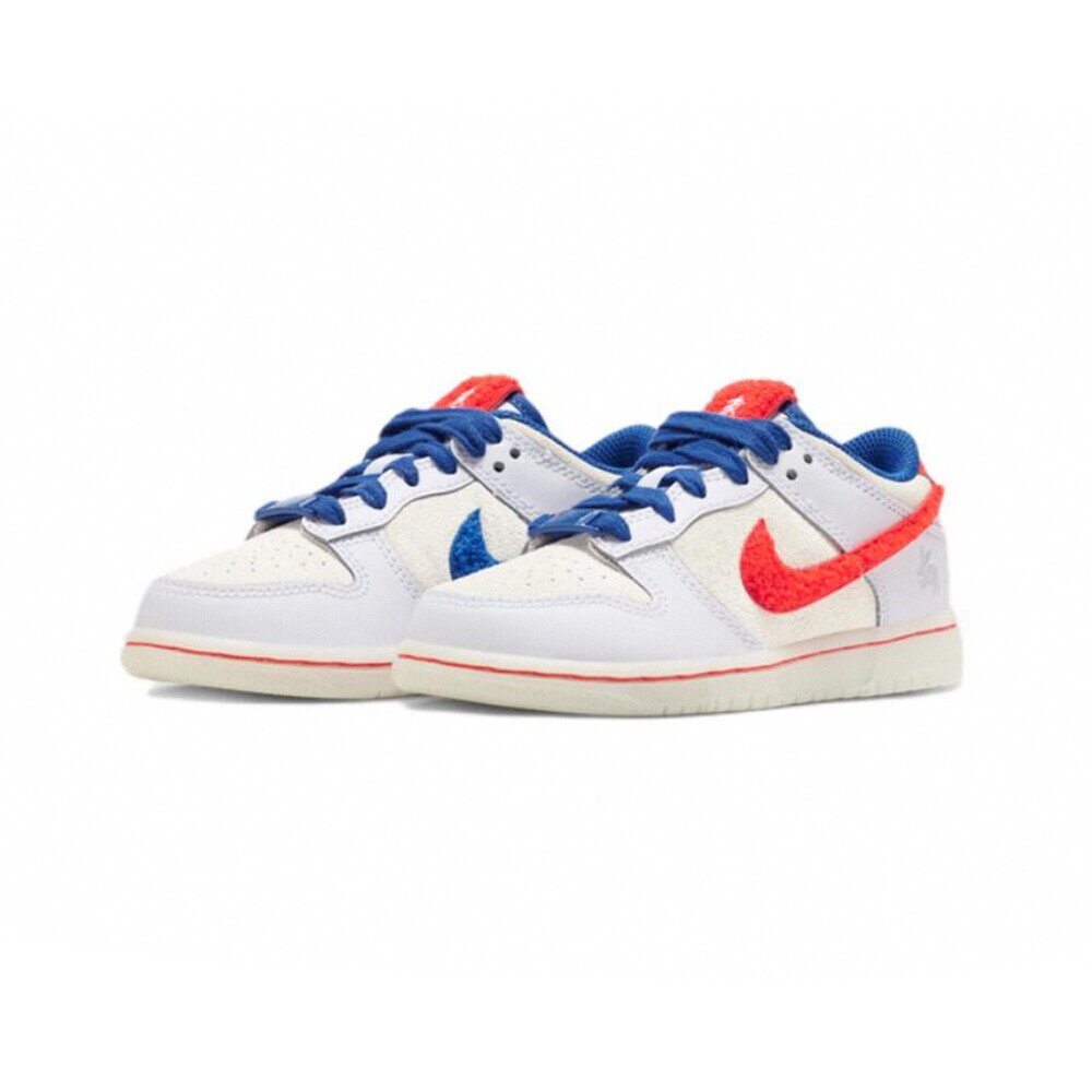20089836055-Nike Dunk Low Year兔年 白藍紅 FD4625-161/FD4624-161