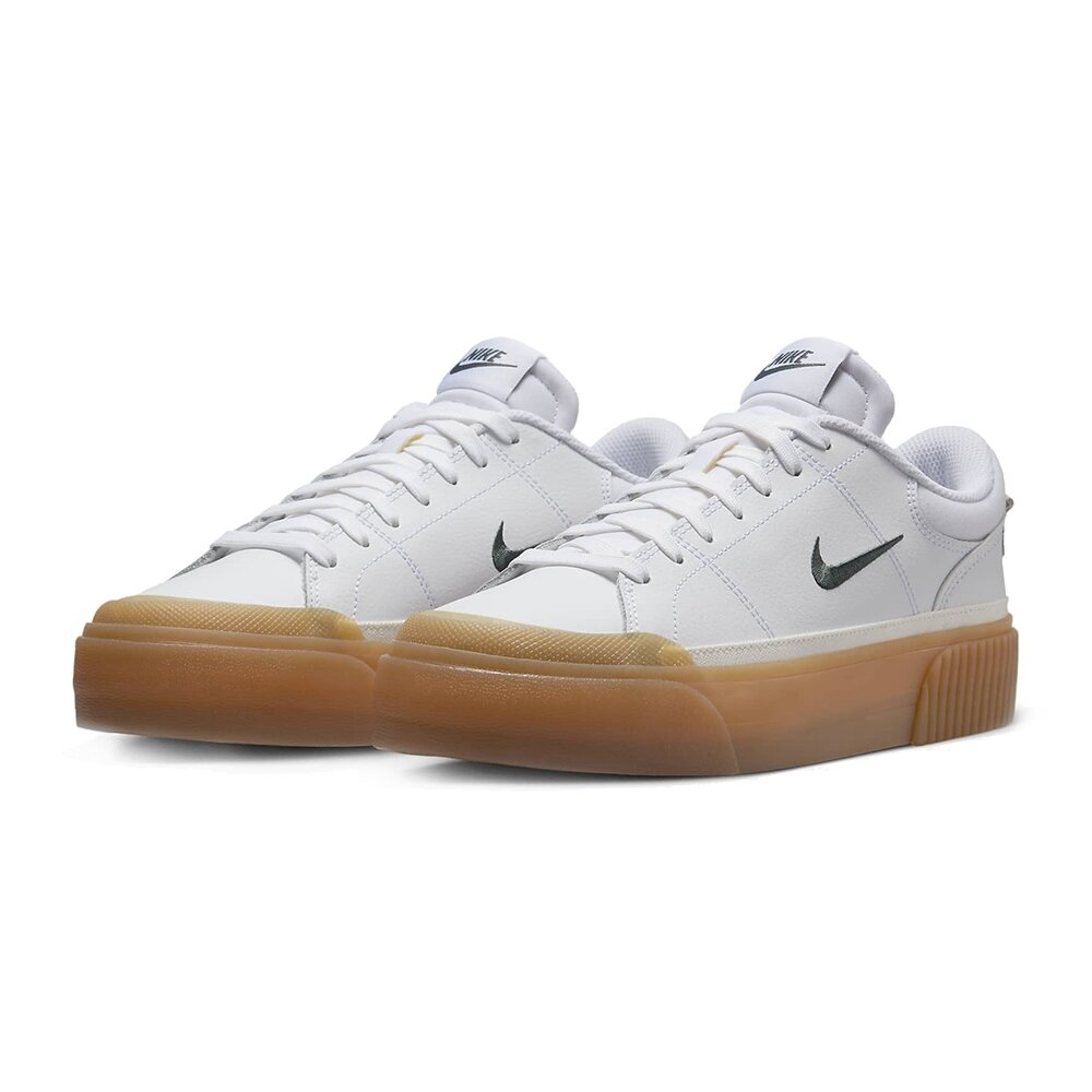 20296556389-W Nike Court Legacy Lift 全白 焦糖底 休閒鞋 FV5526-100
