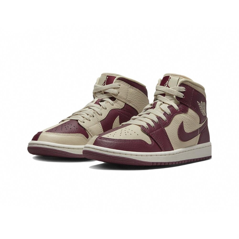 20555132051-Air Jordan 1 Mid 櫻桃木紅 酒紅 陰陽 DR0501-200