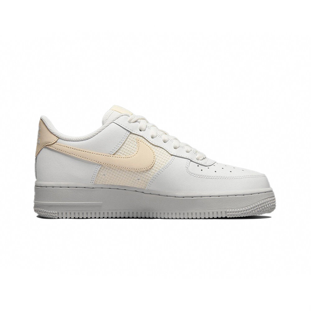 Nike Air Force 1 07 ESS 燕麥奶茶 編織 DJ9945-100-圖片-2