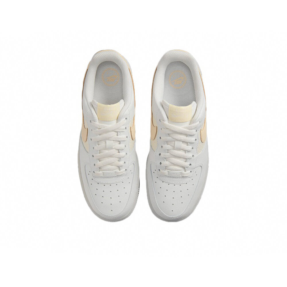 Nike Air Force 1 07 ESS 燕麥奶茶 編織 DJ9945-100-圖片-3