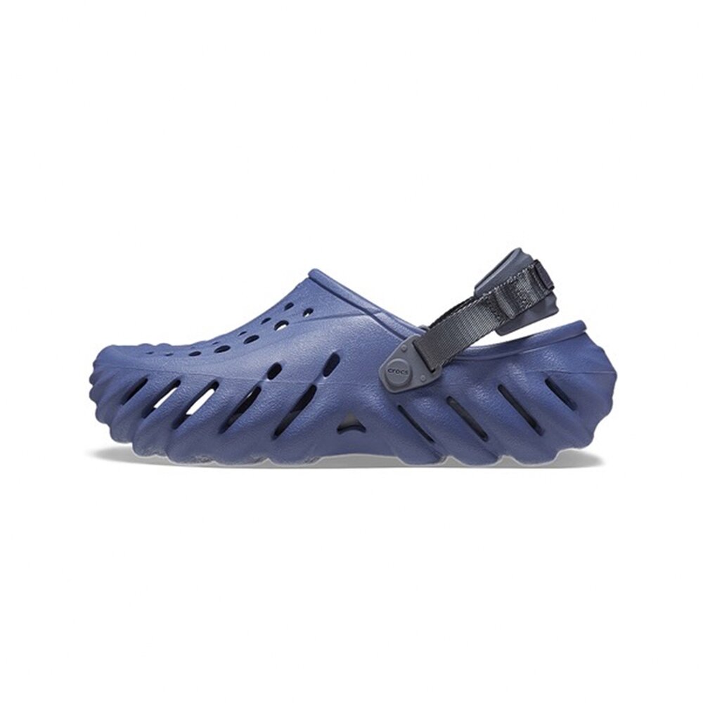207937-402-Crocs Echo Clog Bjbi Blue 洞洞涼鞋 藍 207937-402