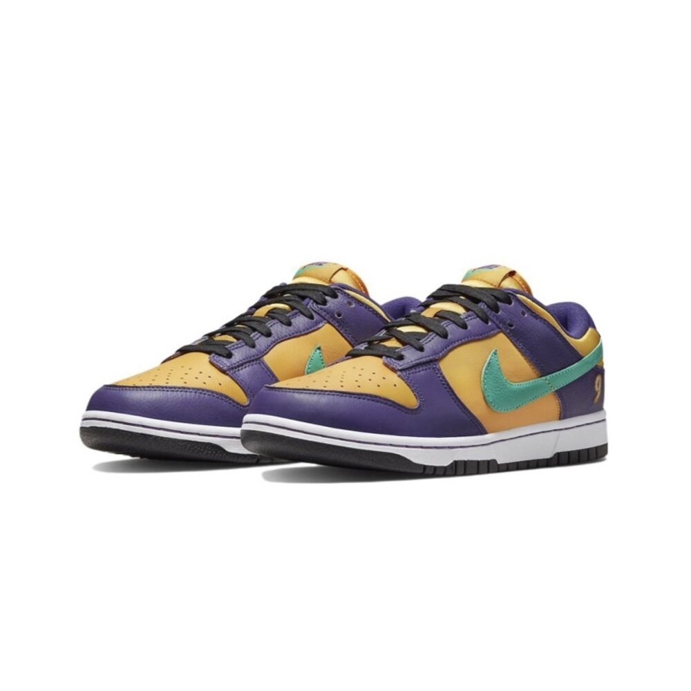 20927939183-Nike Dunk Low 紫黃 洛杉磯火花 休閒鞋 DO9581-500