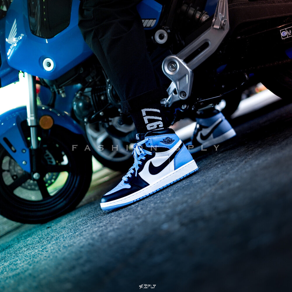 Air Jordan 1 Retro High OG UNC北卡藍黑腳趾DZ5485-400-圖片-4