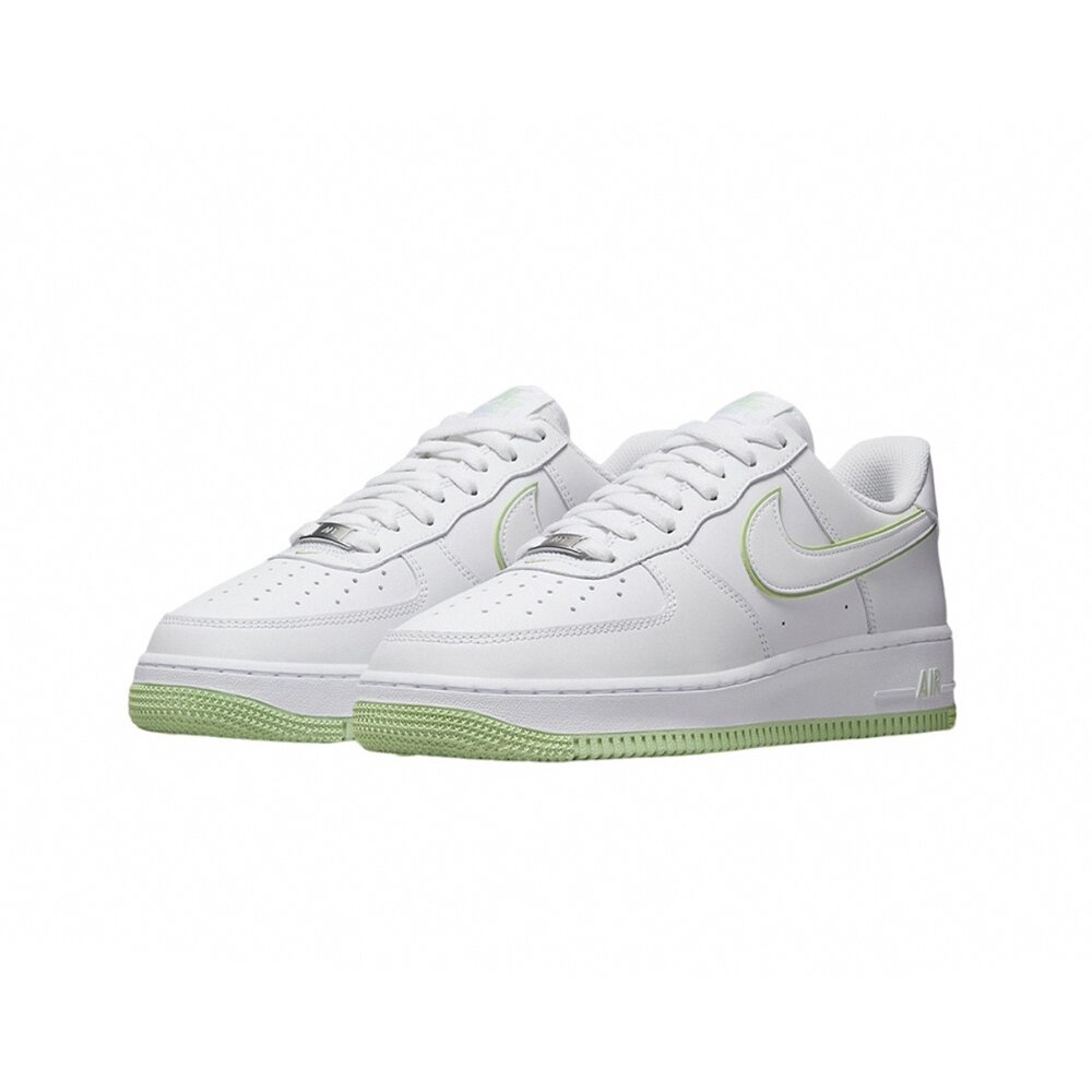 21594135546-Nike Air Force 1 Low 07 White 清新綠 DV0788-105