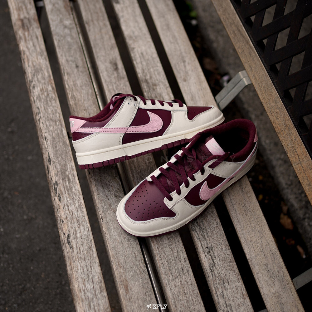 Nike Dunk Low 情人節 Valentine Day 酒紅 DR9705-100-圖片-1