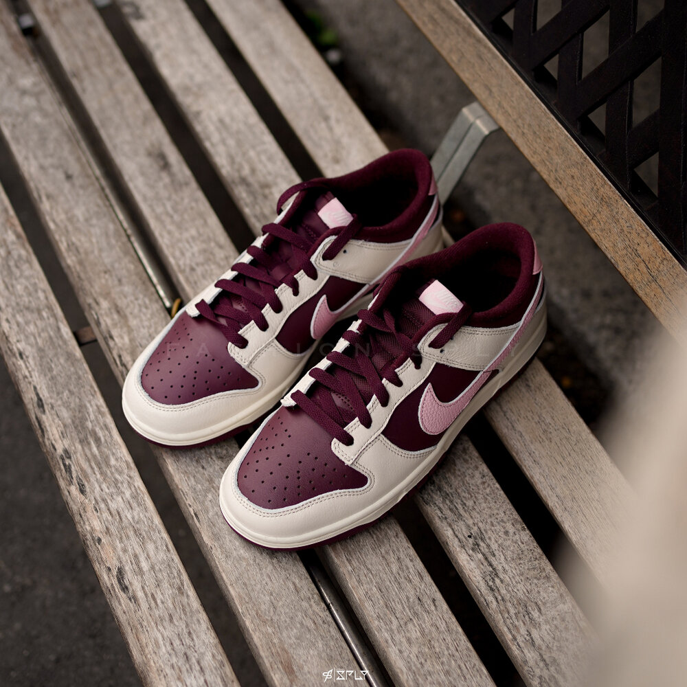 Nike Dunk Low 情人節 Valentine Day 酒紅 DR9705-100-圖片-2