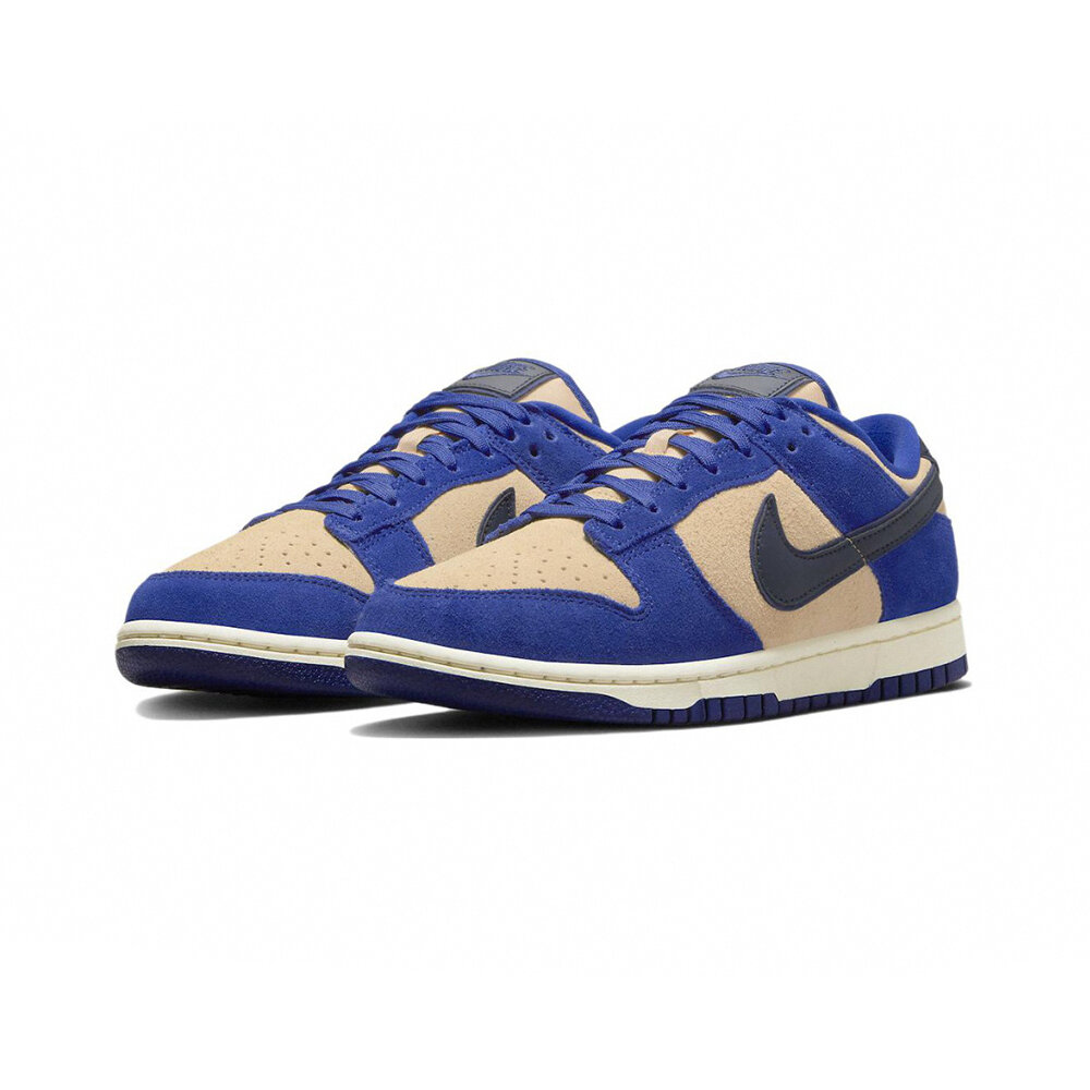 22339714098-Nike Dunk Low LX Blue Suede 藍粉 麂皮 DV7411-400