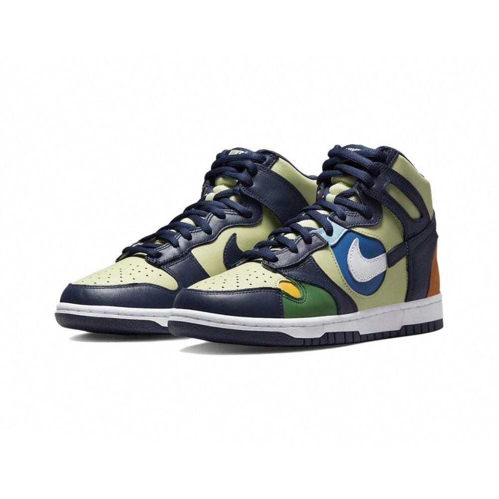22370983370-Nike Dunk High See Through 開心果 午夜藍 DQ7575-300