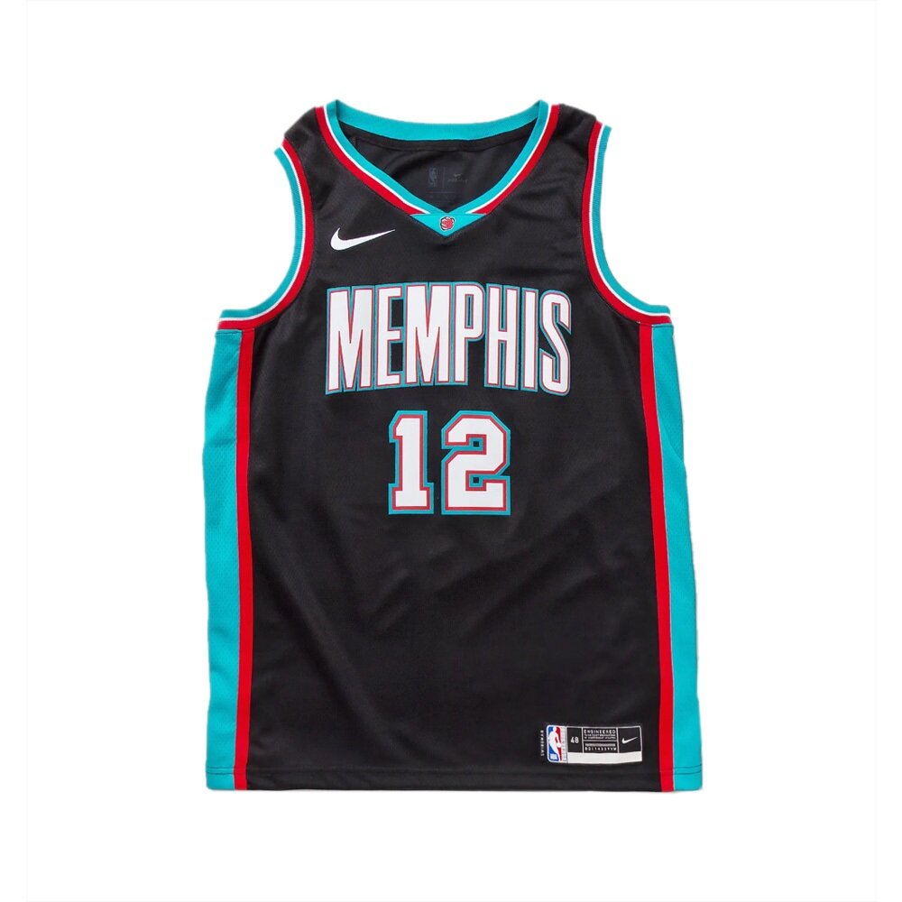 22481398577-Nike NBA 球衣 灰熊 黑 CN1030-010