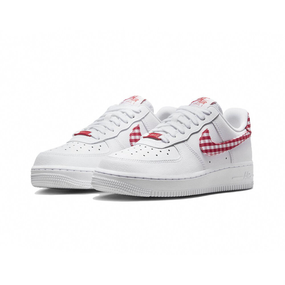 22547860681-Nike Air Force 1 Low 紅白格紋 DZ2784-101