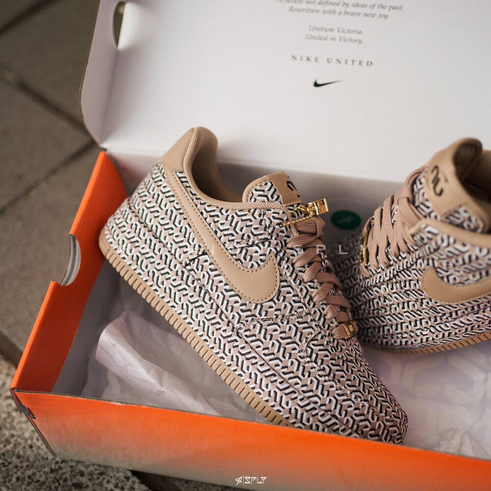 Nike Air Force 1 Low LX United 滿版籃網格DZ2789-200-圖片-6