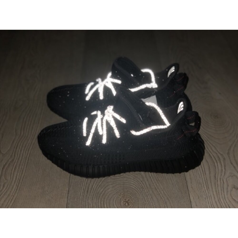 Adidas yeezy boost 350 v2 Black黑魂 反光 黑天使FU9006-圖片-5