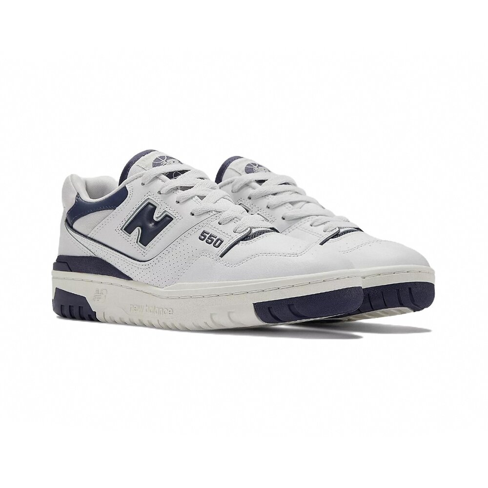 22731854093-New Balance 550 White Dark Mercury 海軍藍BBW550BA