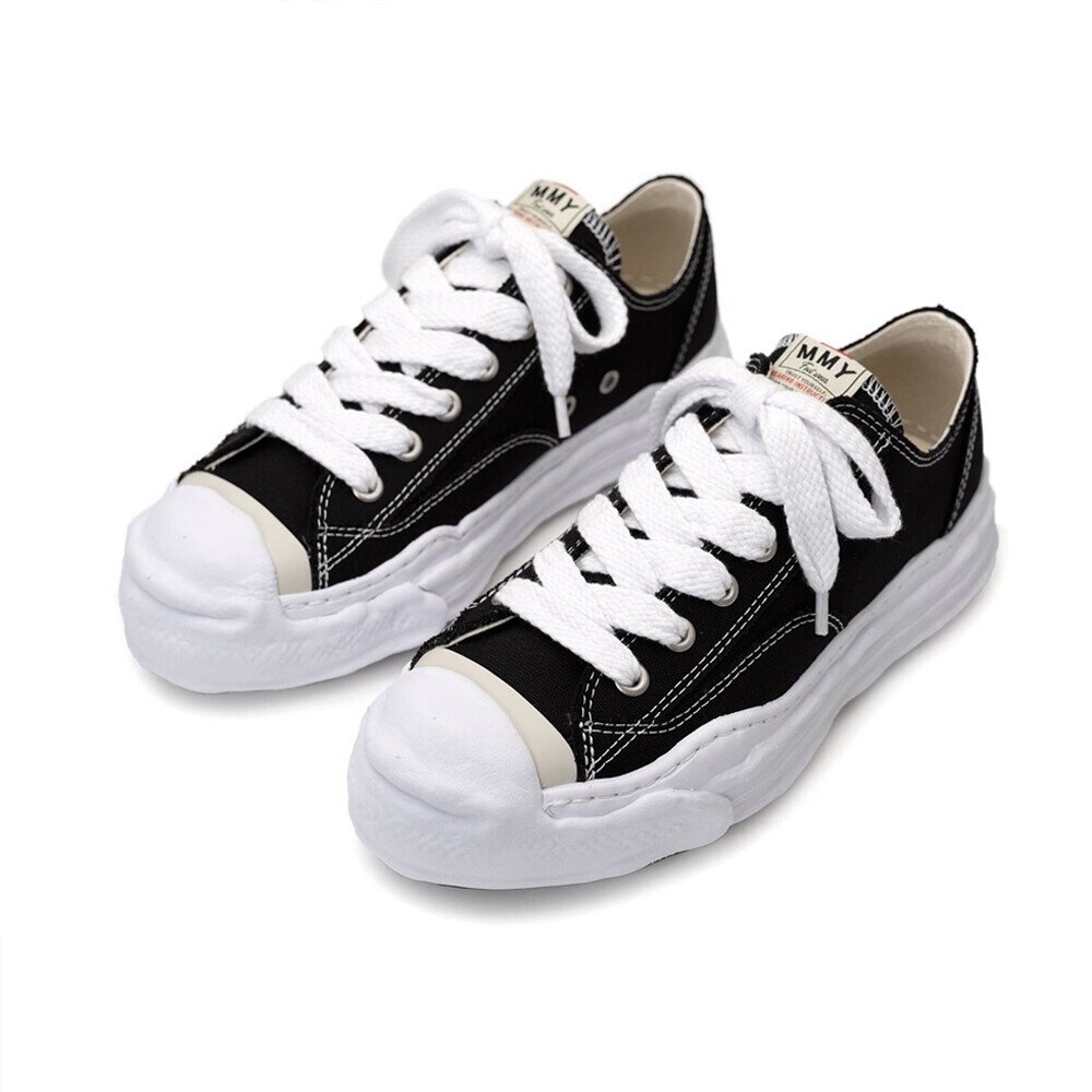 22777261395-Maison Mihara Yasuhiro 黑色 溶解鞋 A05FW702