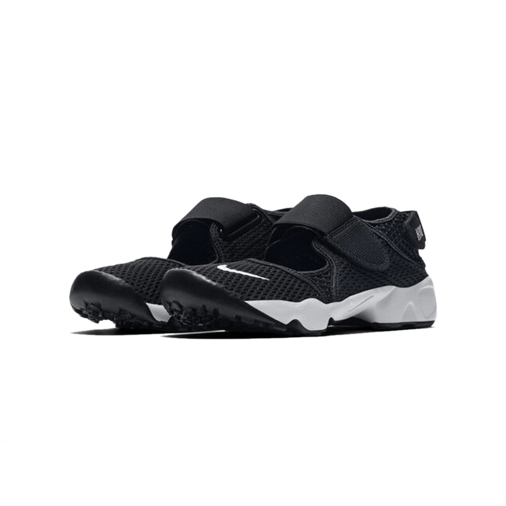 22855607315-Nike Little Rift TD 黑白 忍者鞋 中童 魔鬼氈 涼鞋322359-014