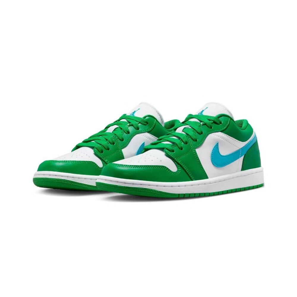 22897058629-W Air Jordan 1 Low W Lucky 幸運綠藍勾 DC0774-304