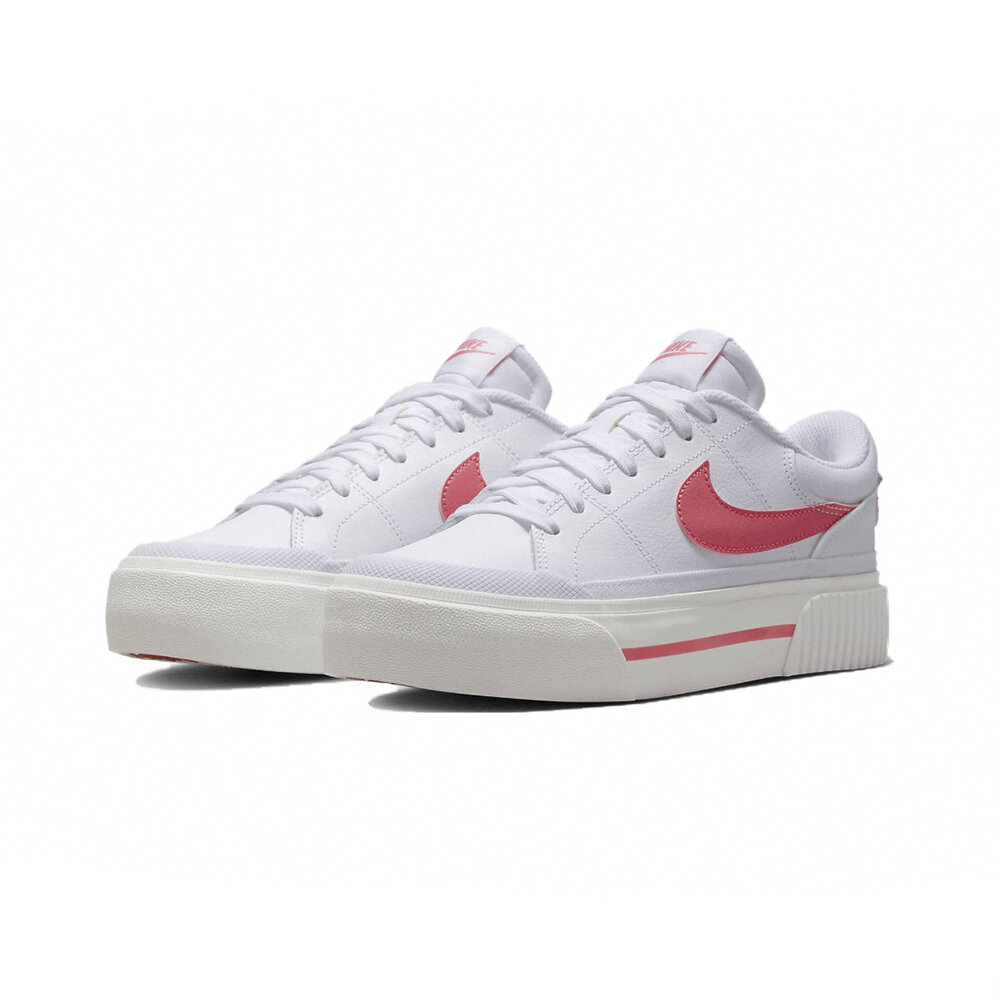 22945368608-Nike Court Legacy Lift 桃粉 厚底 DM7590-102