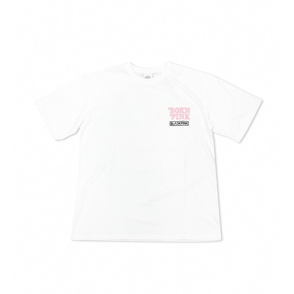 23155921437-Verdy x Blackpink 雙吉祥物白短袖 設計款 G23080215