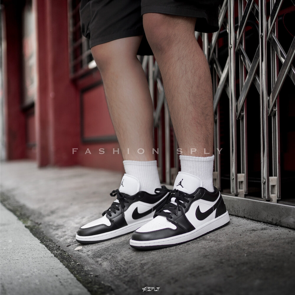 W Nike Air Jordan 1 Low Panda 黑白熊貓 DC0774-101-圖片-4