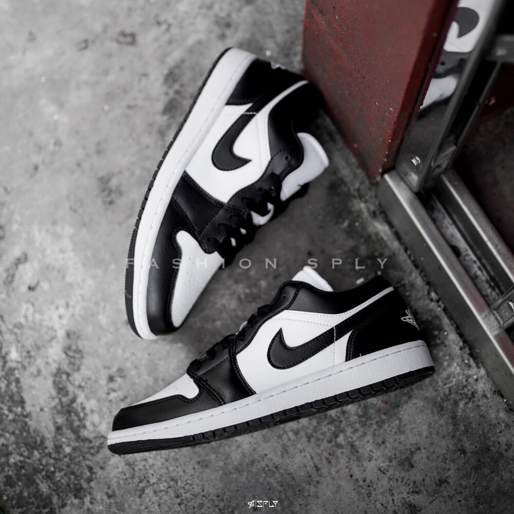 W Nike Air Jordan 1 Low Panda 黑白熊貓 DC0774-101-圖片-5