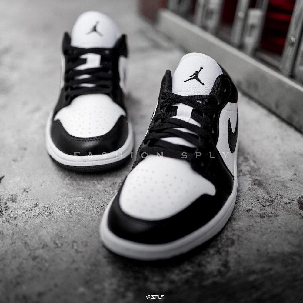 W Nike Air Jordan 1 Low Panda 黑白熊貓 DC0774-101-圖片-7