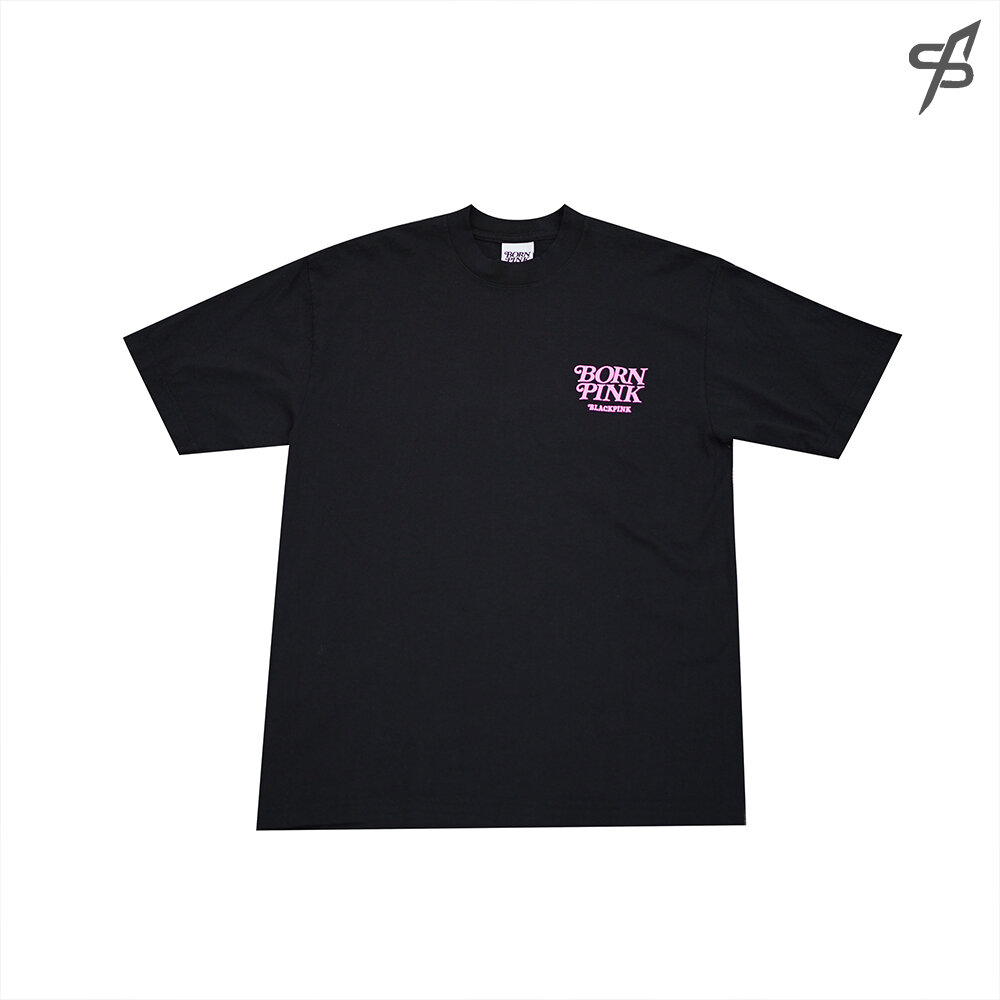 23178278779-Verdy x Blackpink Logo 黑短袖 快閃限量 設計款 聯名款