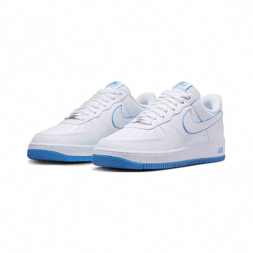 23270053533-Nike Air Force 1 07 University 滾邊天空藍DV0788-101