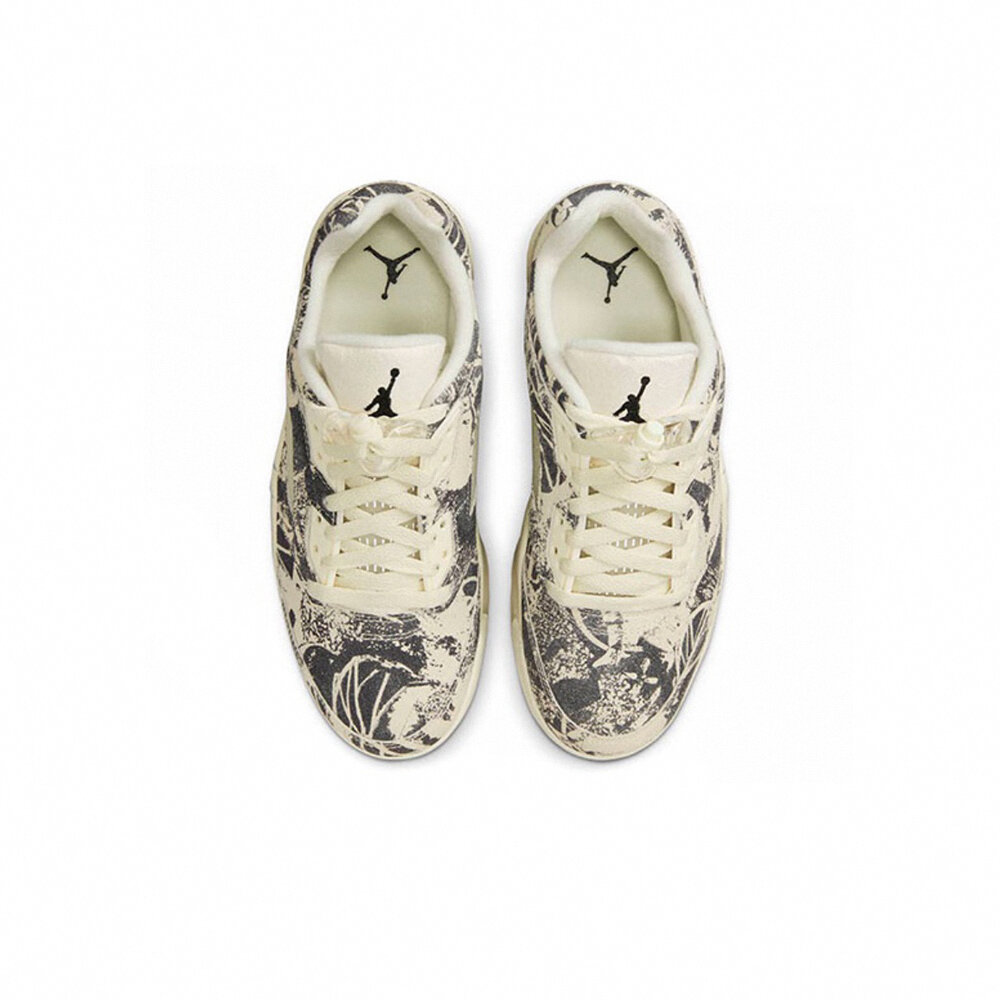 Air Jordan5 Retro Low Expression椰奶塗鴉DA8016-100-圖片-1