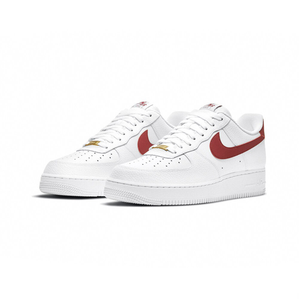 23538712728-Nike Air Force 1 Low Team Red 酒紅 荔枝皮CZ0326-100