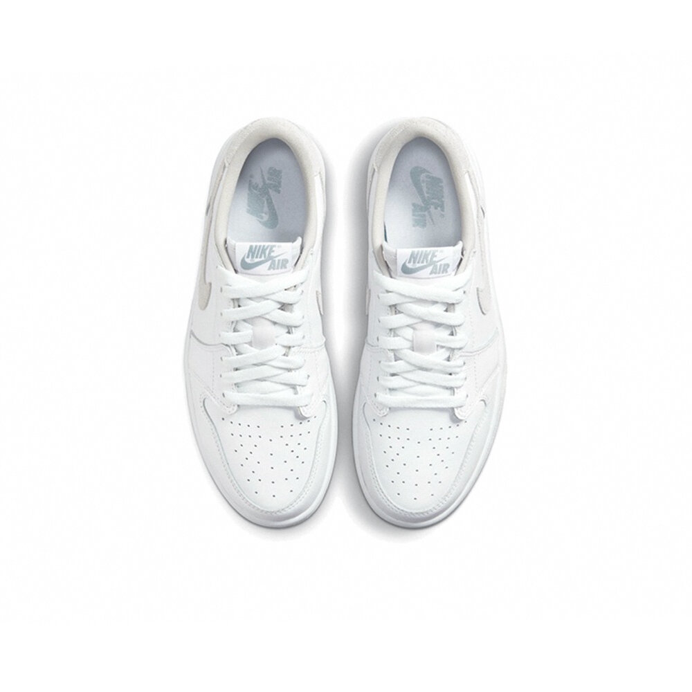W Nike Air Jordan 1 Low OG 灰白 女鞋 休閒鞋 CZ0775-100-圖片-2