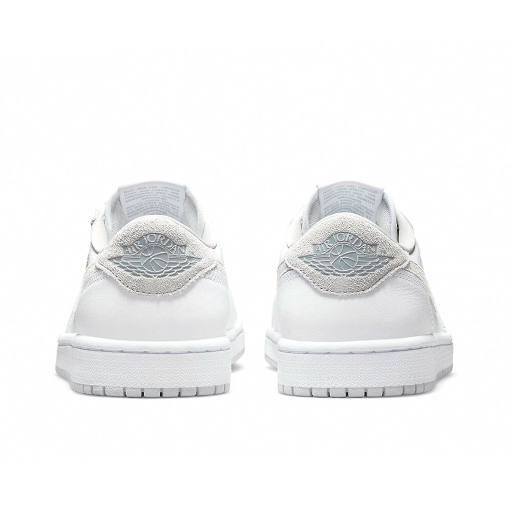 W Nike Air Jordan 1 Low OG 灰白 女鞋 休閒鞋 CZ0775-100-圖片-3