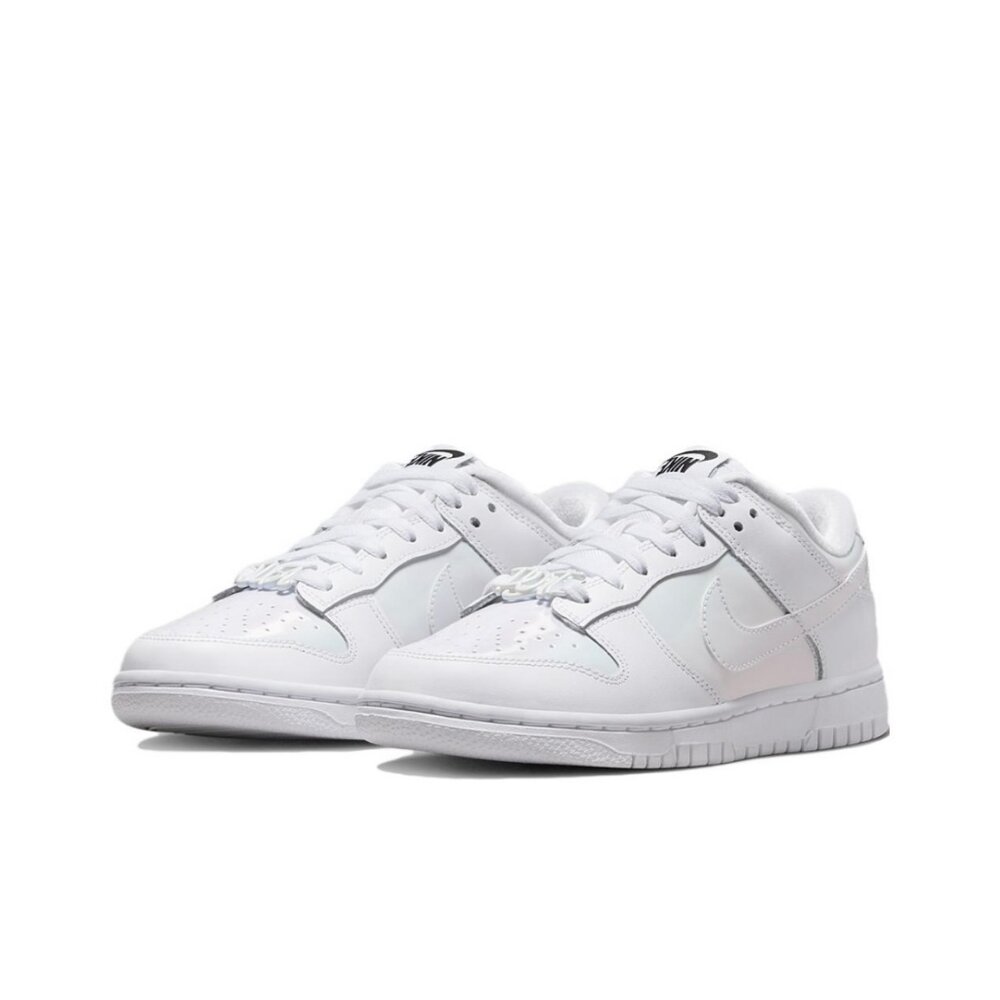 23856150645-Nike Dunk Low Just Do It White 珠光白 FD8683-100