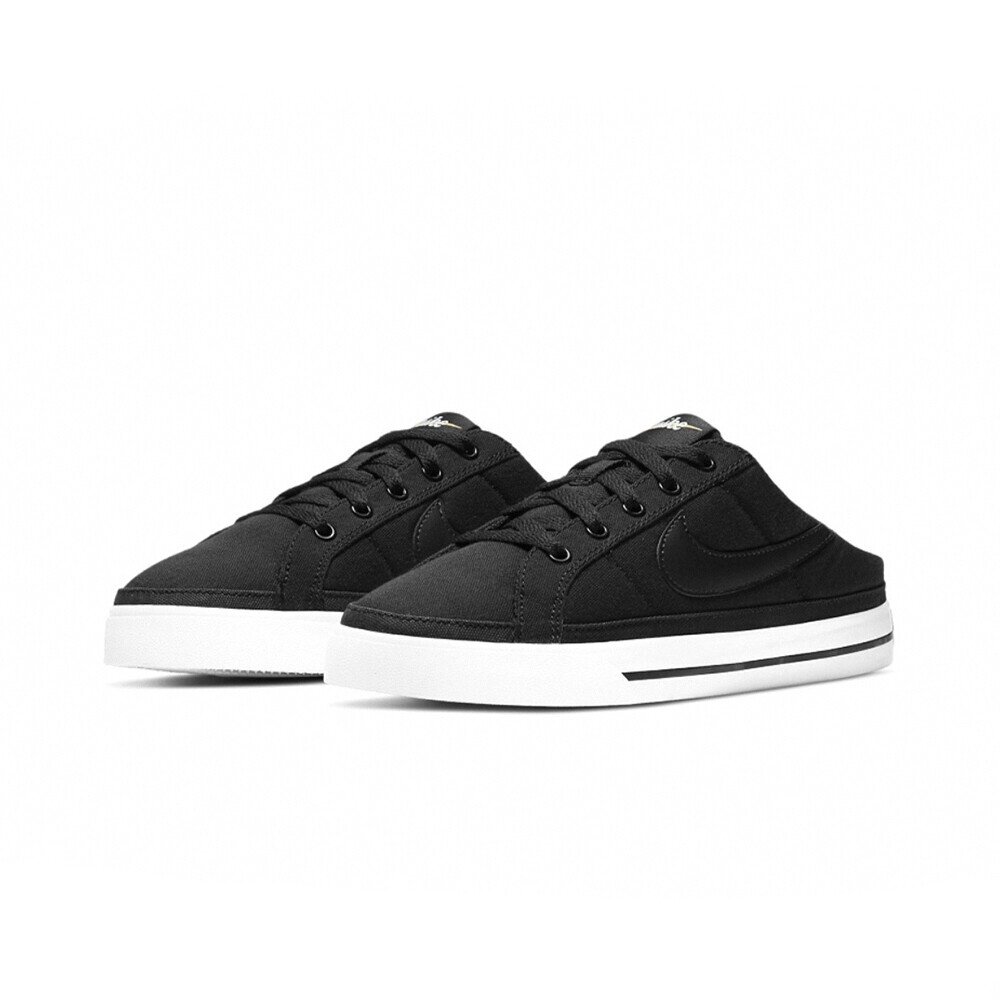 23954193452-Nike Court Legacy Mule Black 黑 穆勒鞋 DB3970-001
