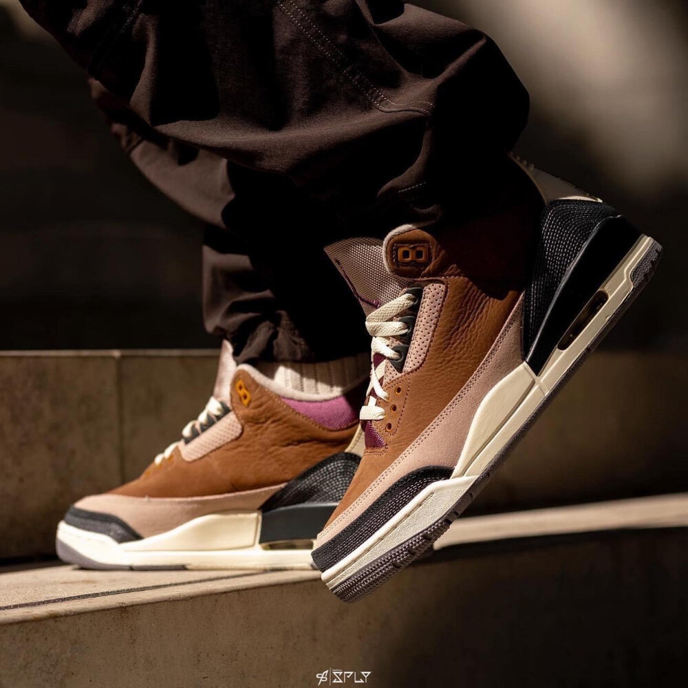 Air Jordan 3 Retro Archaeo 蒙布朗 棕色拼接 DR8869-200-圖片-3