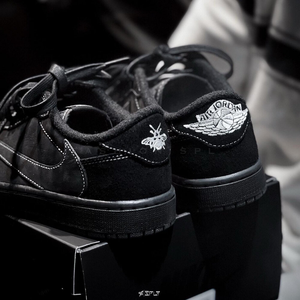 Travis Scott x Air Jordan 1 黑魂倒勾 幻影 DM7866-001-圖片-8
