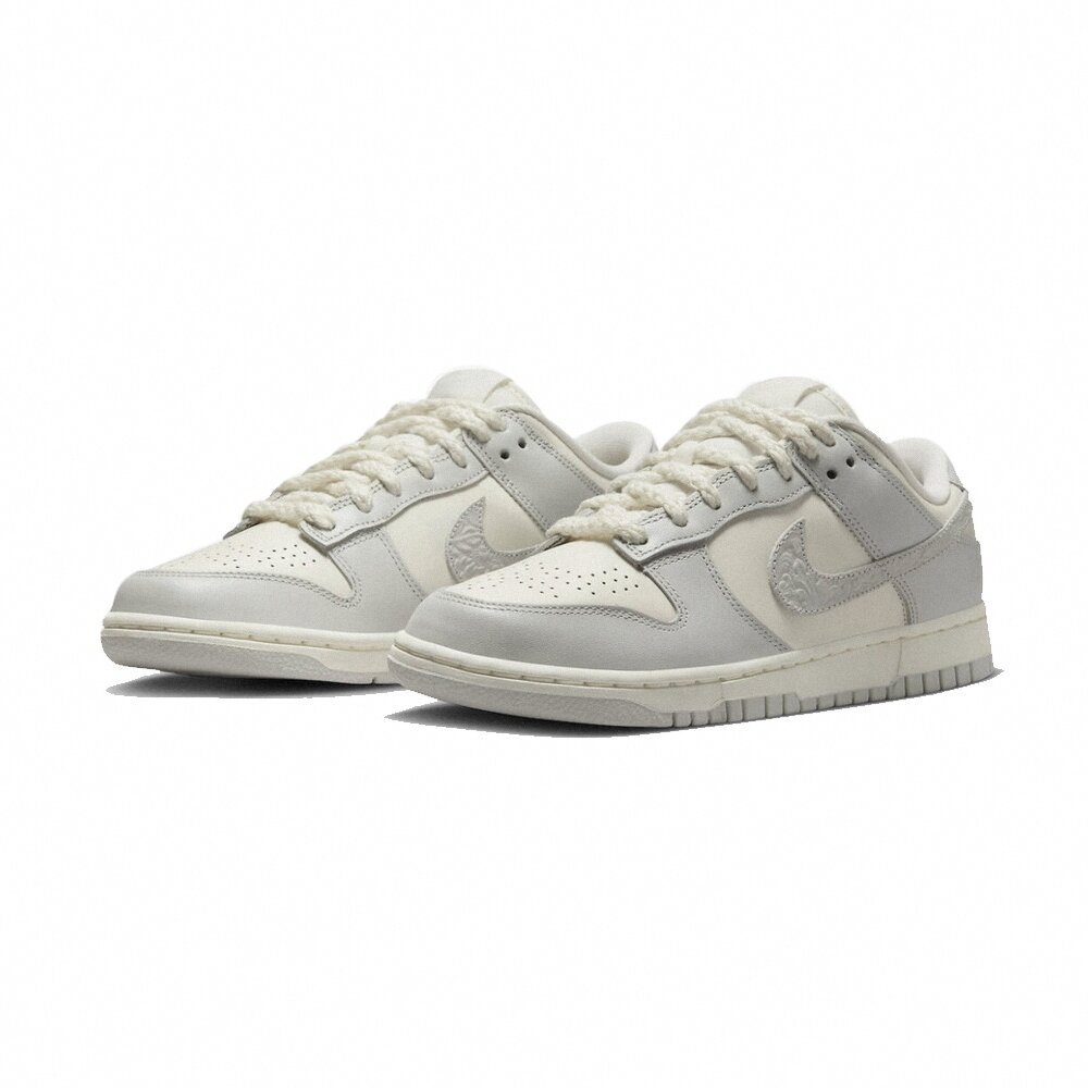 23966706519-NikeDunk Low Needlework Sail Aura白浮雕FJ4553-133