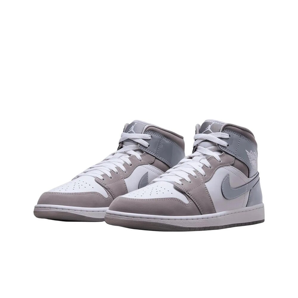 24040276562-Nike Air Jordan 1 Mid SE Cool Grey 酷灰HF3216-100【Fashion SPLY
