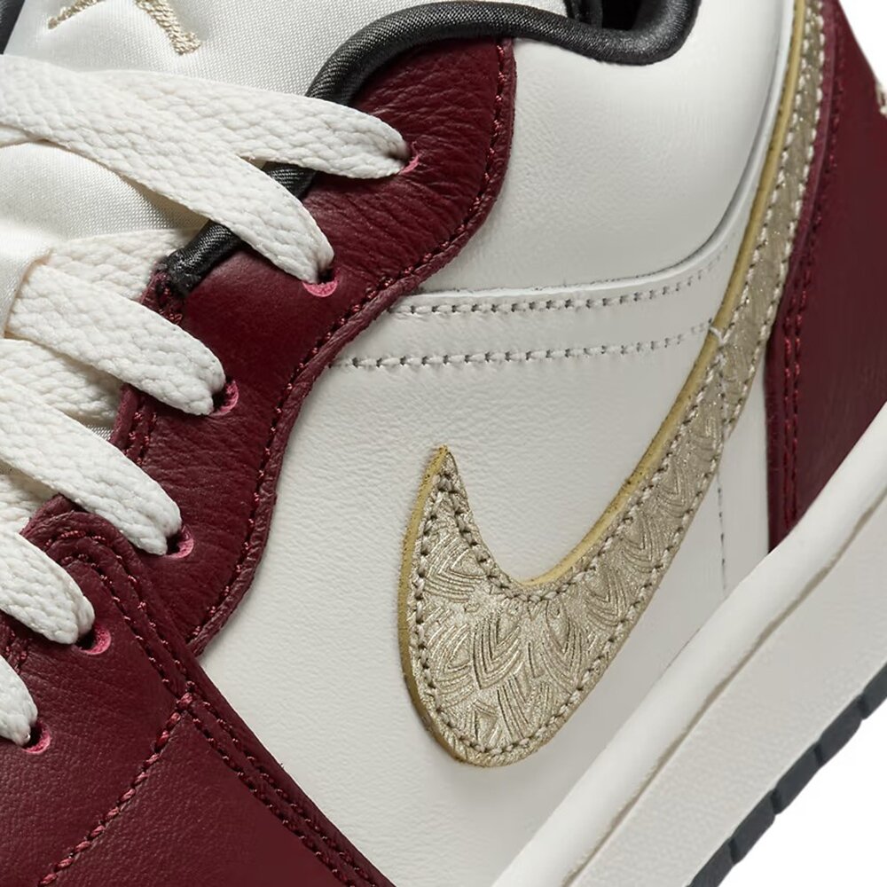 W AJ 1 Low Year of the Dragon 龍年 酒紅 FJ5735-100-圖片-6