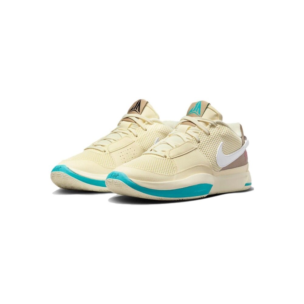 24072155956-Nike Ja 1 Seasonal 米白藍 男鞋 實戰籃球鞋 運動鞋 DR8786-102