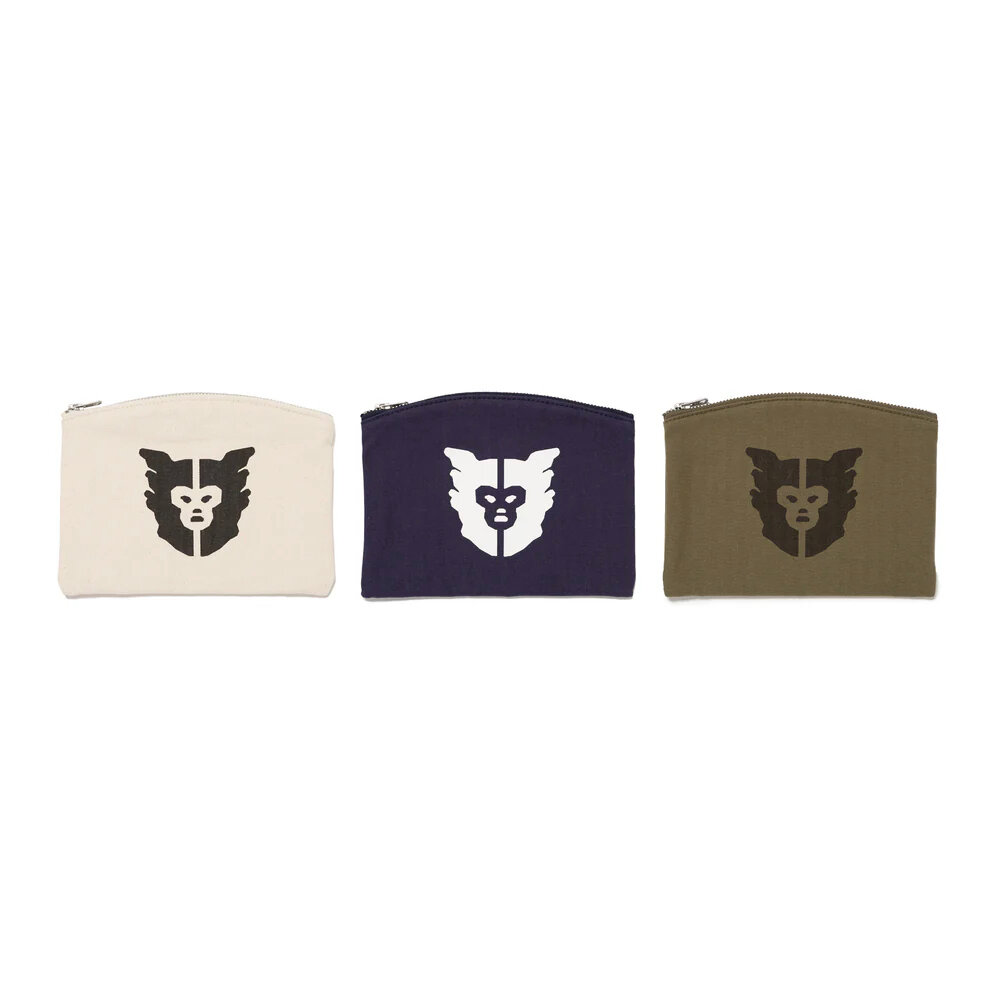 24087824496-Human Made Bank Pouch 銀行包 海軍藍/白/綠 HM28GD009