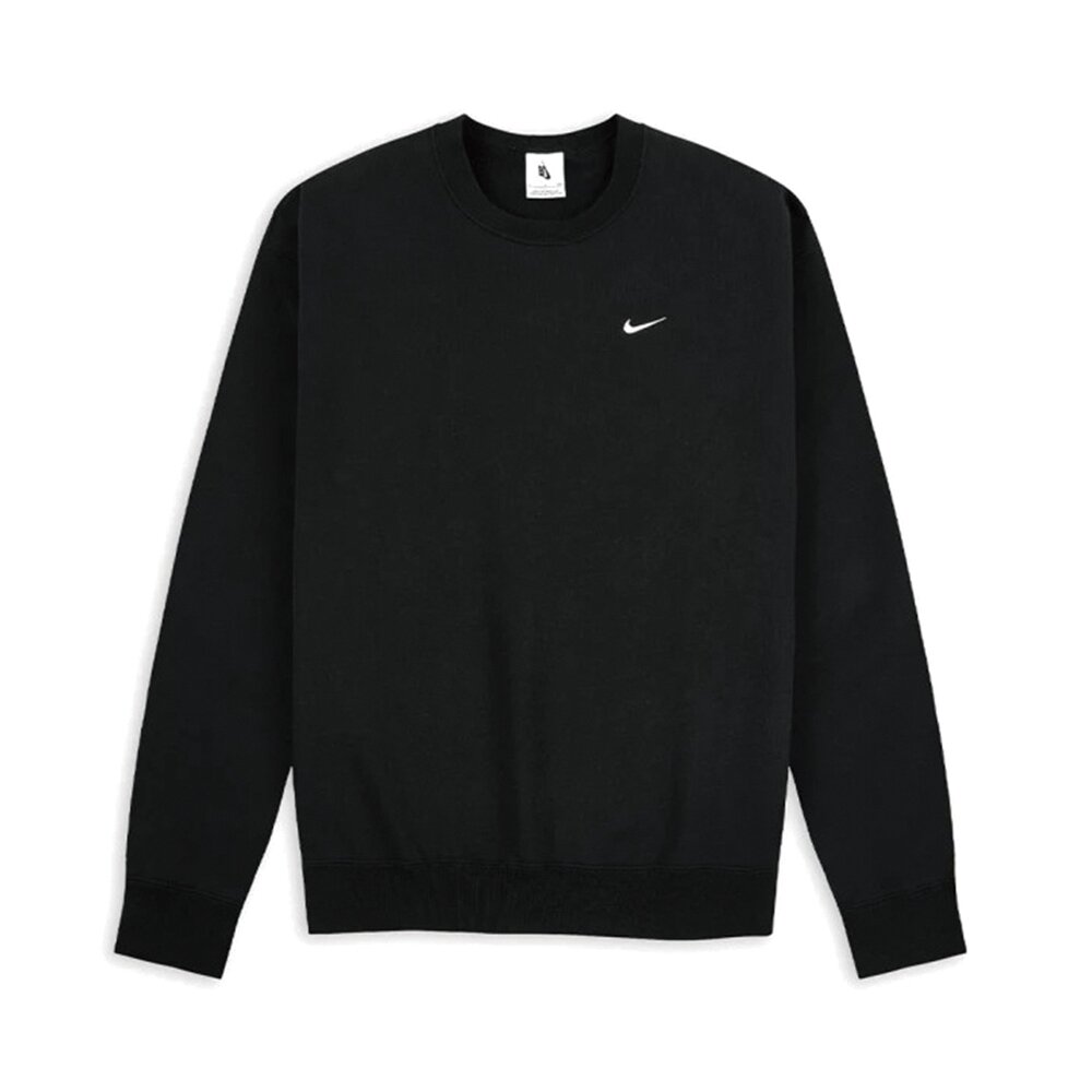 24117811550-Nike Lab Swoosh Crewneck 大學T 長袖上衣 黑色DX1362-010