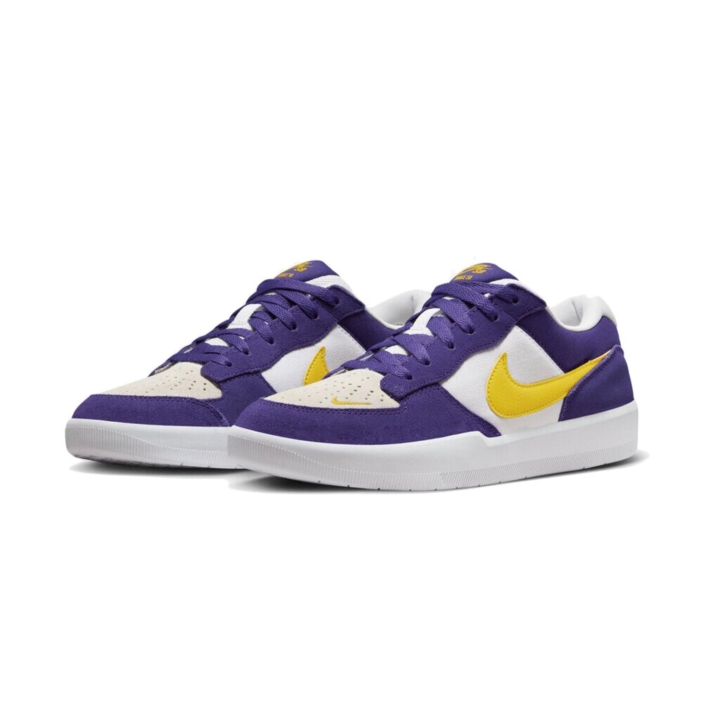 24139337732-Nike SB Force 58 紫金湖人 麂皮 滑板鞋DV5477-500