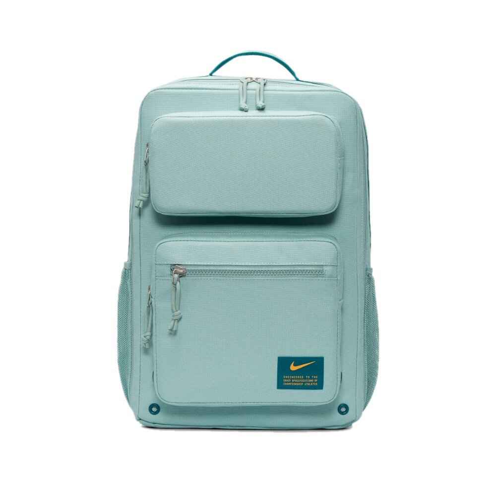 24218685322-Nike 淺綠 後背包 大容量背包 氣墊背帶 雙肩包 CK2668-309