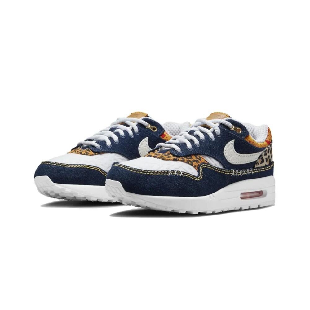 24252854317-Nike Air Max 1 PRM Denim Leopard丹寧豹紋FJ4452-432