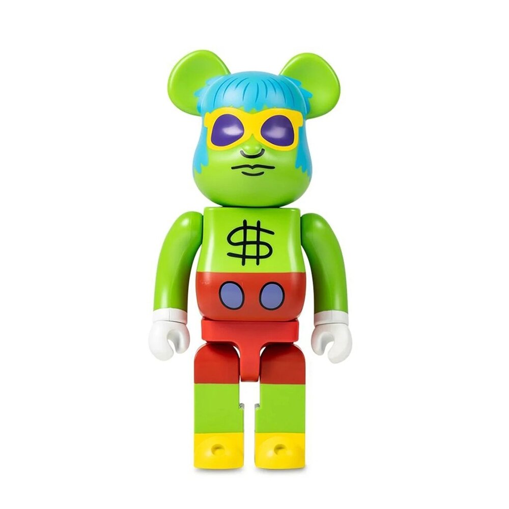 24270338287-bearbrick Keith Haring Andy Mouse 潮流公仔 400%