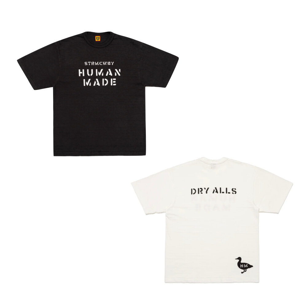 Human Made Graphic T Shirt 小鴨 短袖 白/黑 HM28TE018-圖片-1